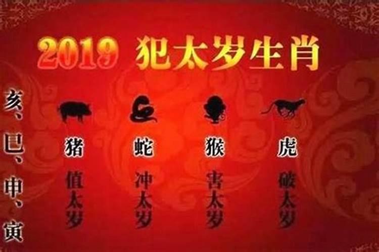 2022年害太岁的生肖表