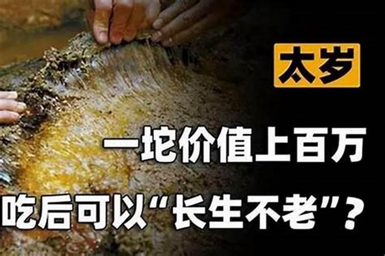 太岁真的可以治病吗