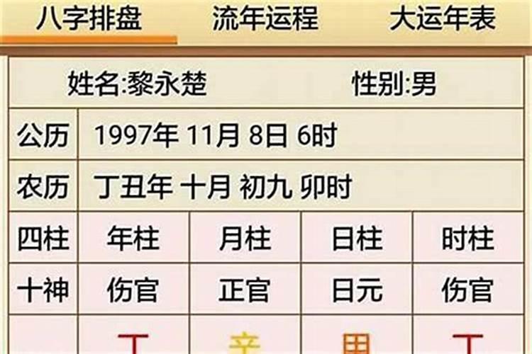 生辰八字算事业运势免费