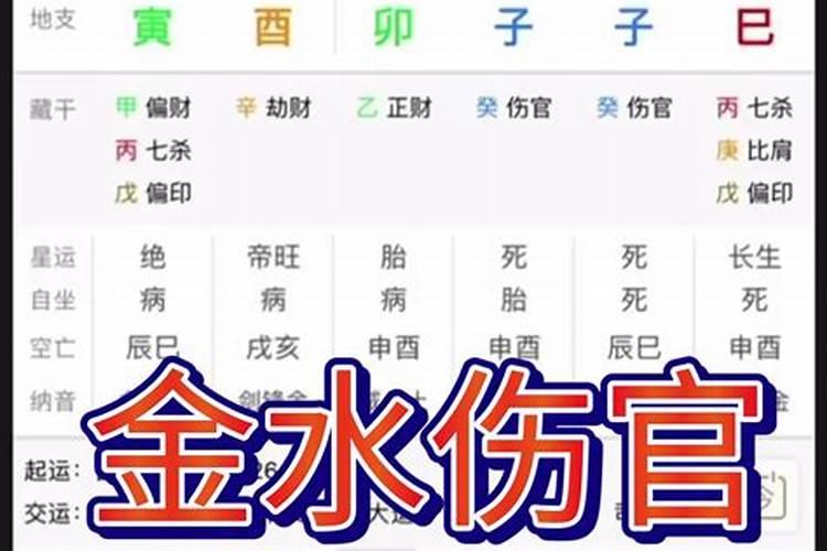 八字喜金喜水是什么意思