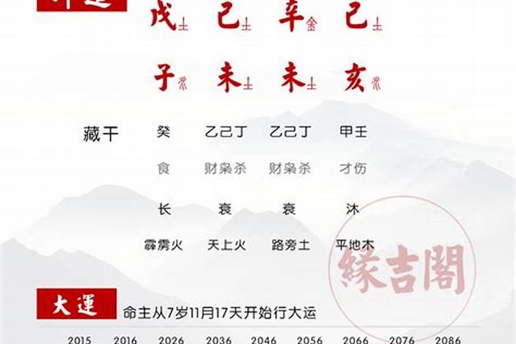 八字行病运 男命八字偏印多人品差