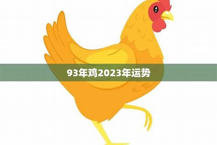 93年生肖鸡20230年运势