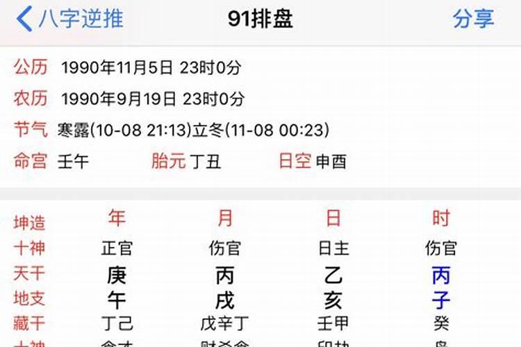 八字算2023年流年，2021流年四柱八字算命