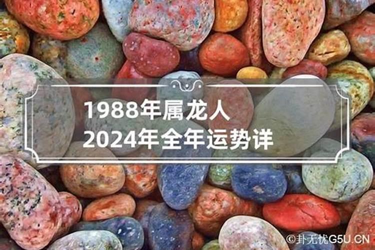 1988属龙人2023年全年运势详解