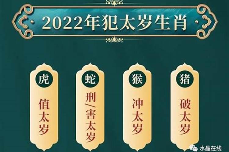 2022年什么生肖的人犯太岁冲太岁