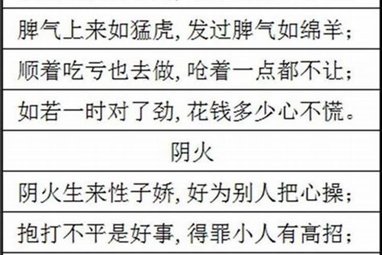 八字怎么看人性格