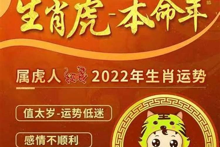 虎年本命年运势2022运势详解男