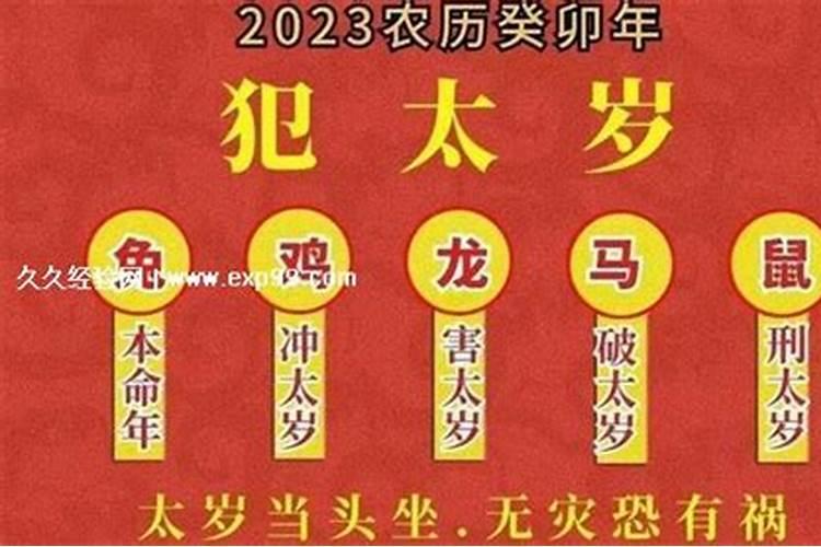 2023属马的害太岁