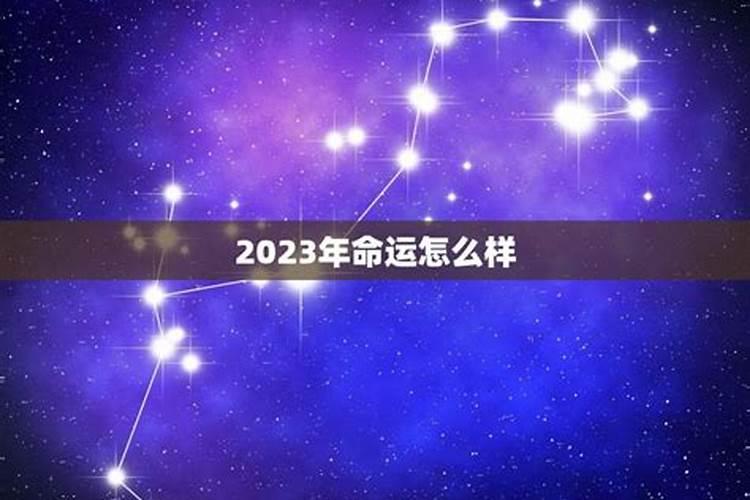 2023年命运