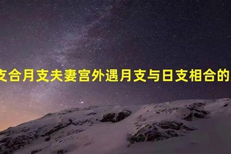 八字日支多合怎么办