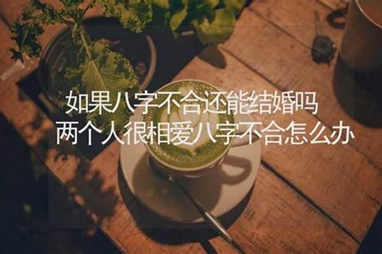 相爱的两个人八字不合