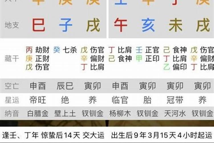 八字壬午丁未癸巳乙卯