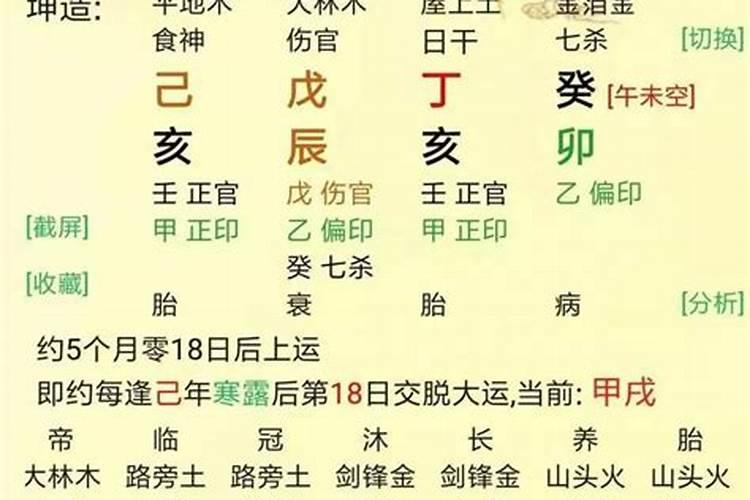 八字的断法