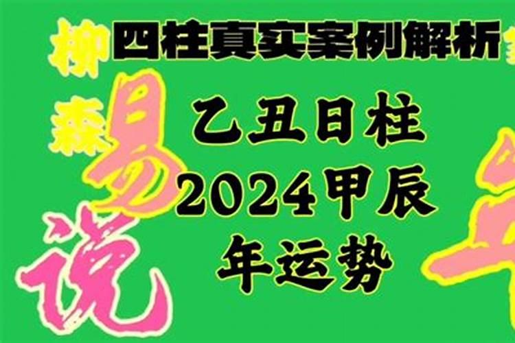 乙丑日柱看2024年运势