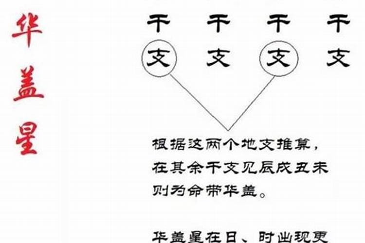 八字中带华盖是什么意思