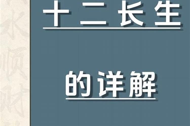 八字大运与长生十二宫