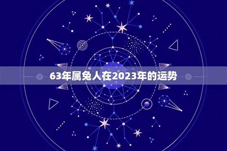 2023生肖兔全年运势大全