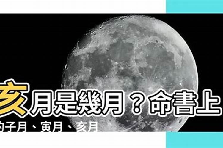 亥月是十一月还是十月