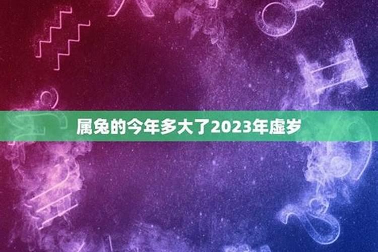 属兔的今年多大了2022年虚岁