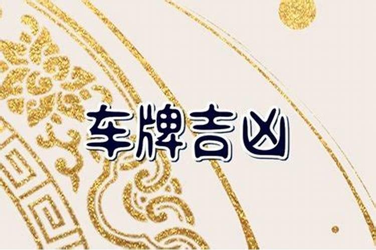 属猪的车牌号吉祥数字是什么