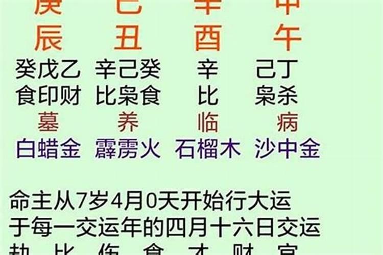 论丁卯日柱八字实例